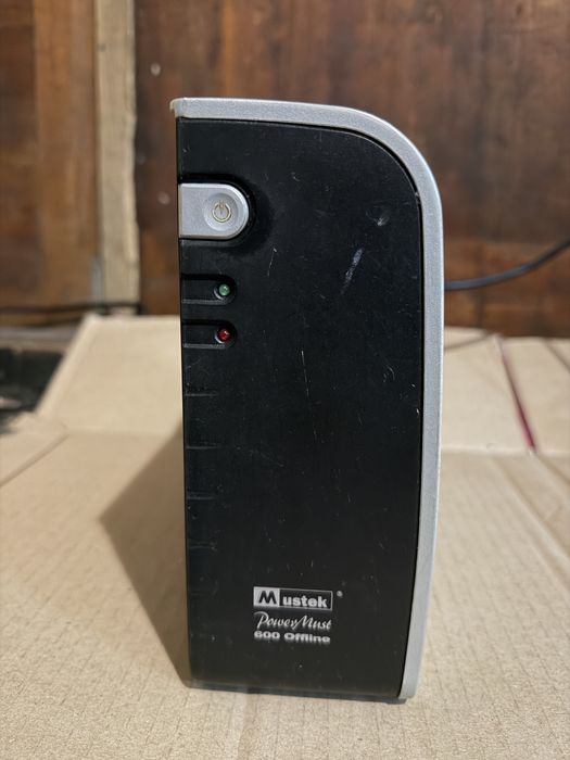 Дбж безперебійник  Mustek PowerMust 600 Offline (UPS)