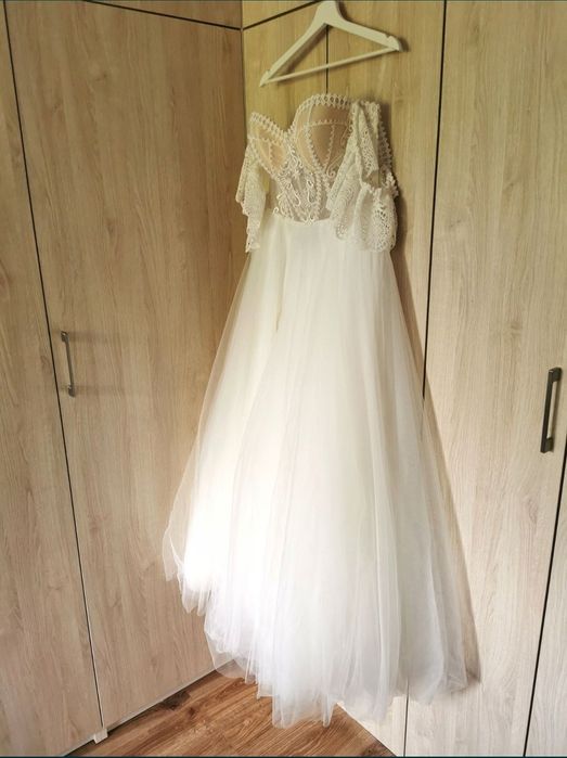 NOWA sukienka ślubna HISZPANKA