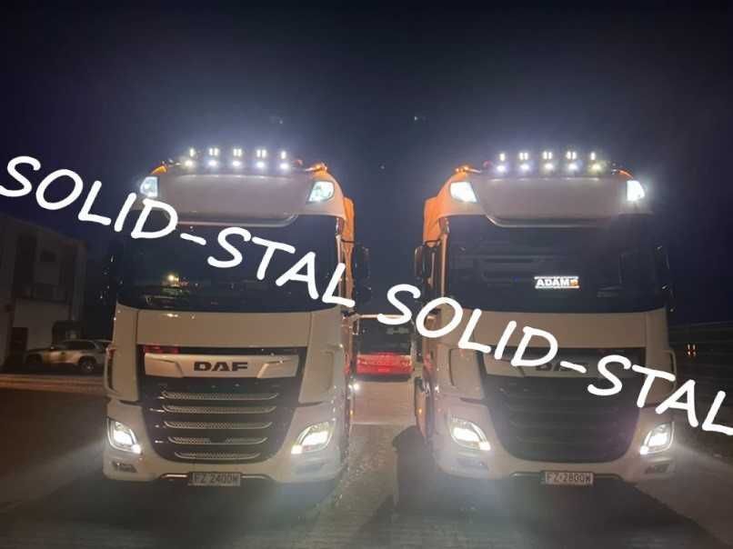 Orurowanie STAL NIERDZEWNA POLEROWANA Daf Xf 105 , 106 Superspacecab