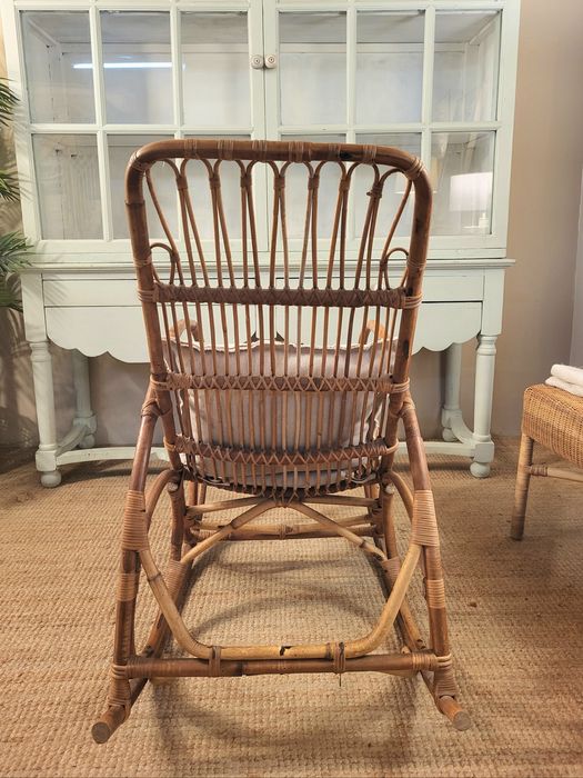 cadeirao  baloiço, poltrona, bambu, rattan, verga, rustico