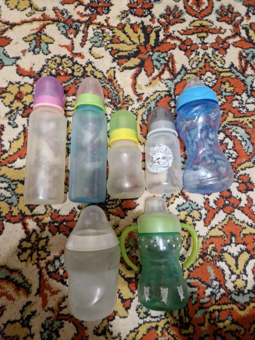 Дитячі пляшечки, пустушки соски Nuk, Mam, Lovi, tommee tippee +подарок