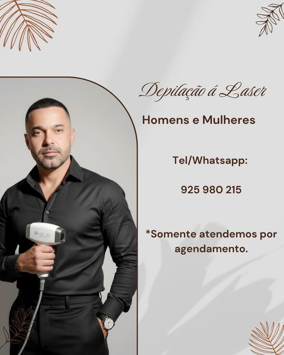 Depilação Laser feminina/masculina
