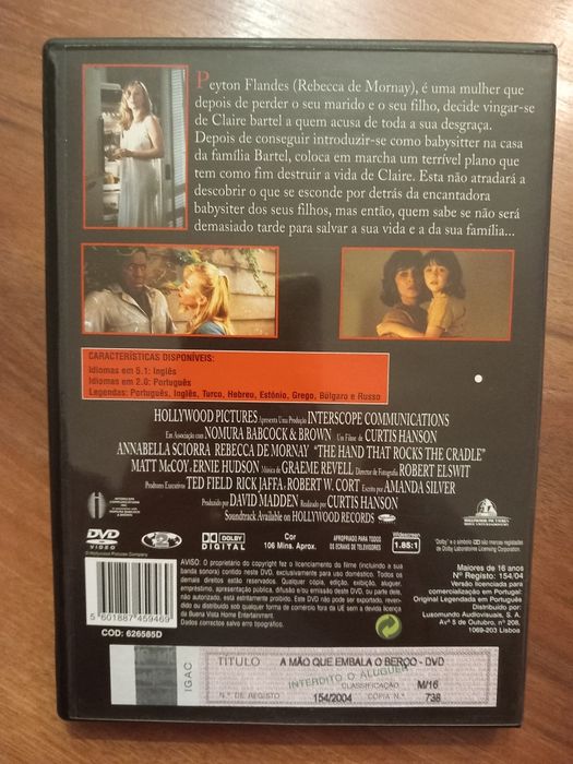 A Mão Que Embala o Berço (Curtis Hanson)
