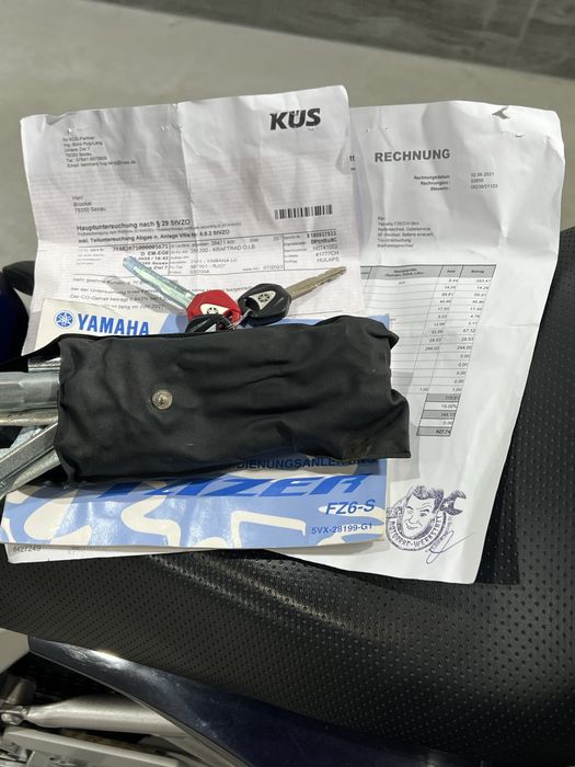 Yamaha FZ6S Fazer Інжектор без пробігу по Україні (5250$)