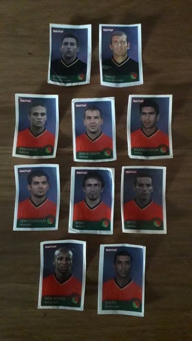 10 Bollycao Stickers – National Football Team Selection