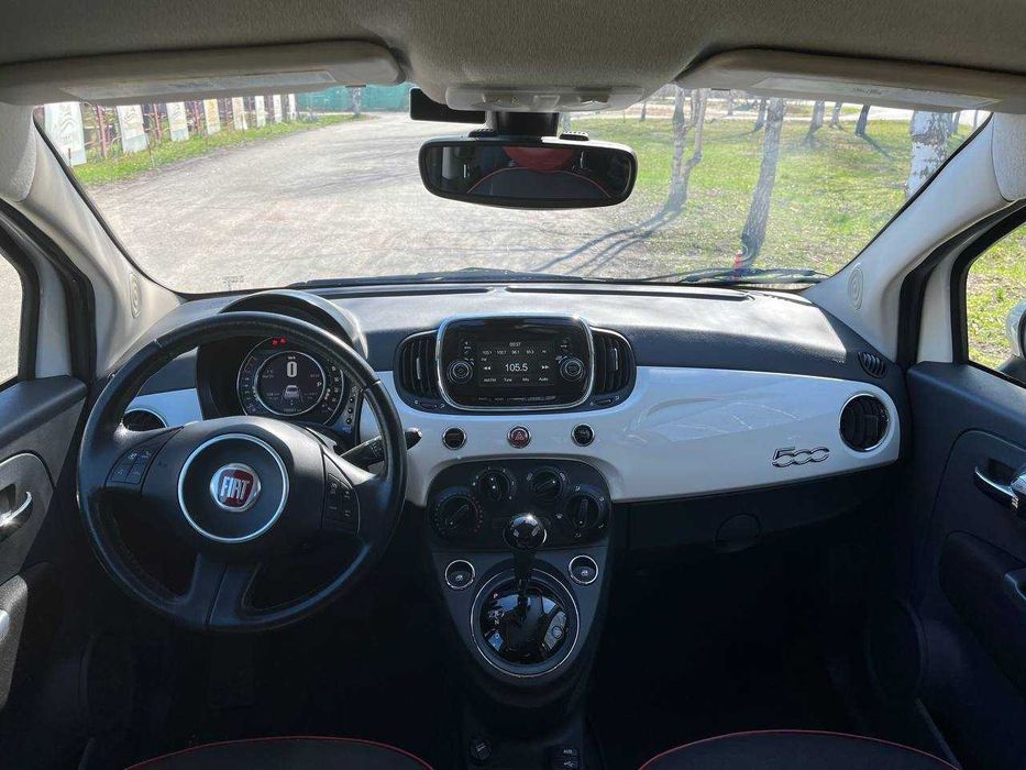 Продам Fiat 500, автомат 1.4, білий колір, 2017 року