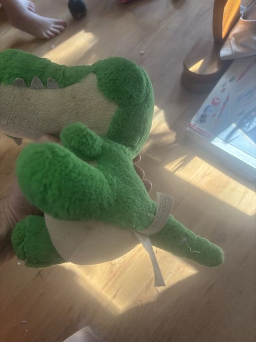 Pluszowy krokodyl