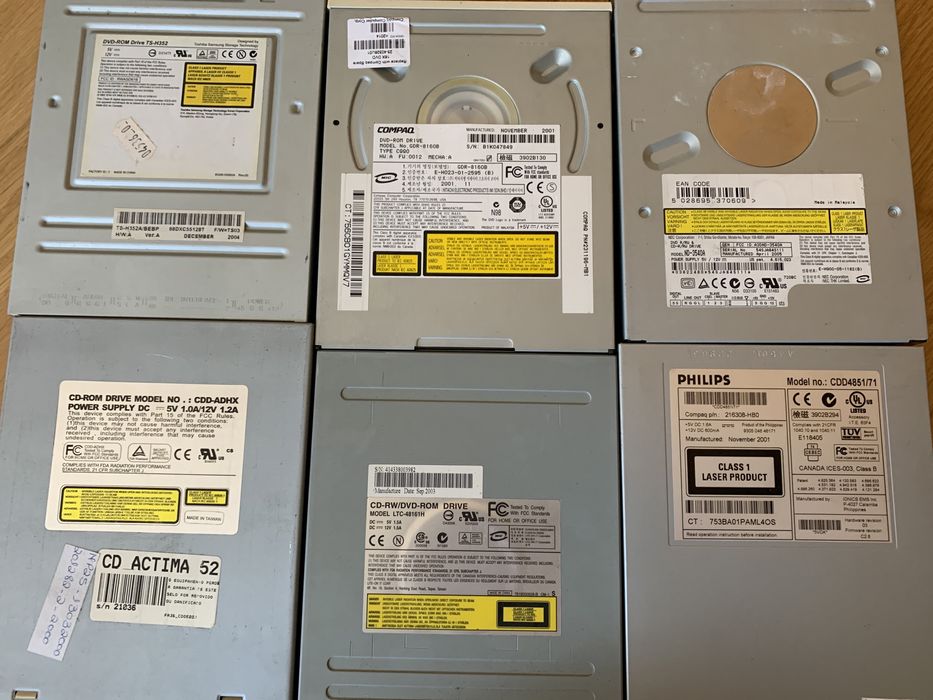 Lot of DVD/CD Drives for PC64751415259011121