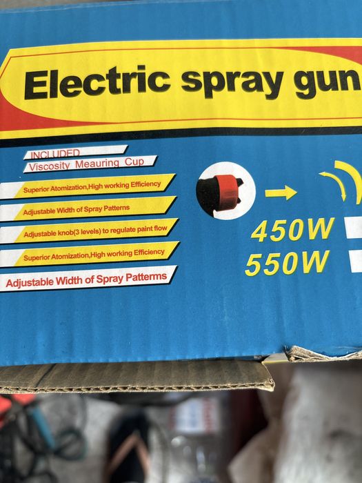 Pistola electrica de pintura nova 550wats