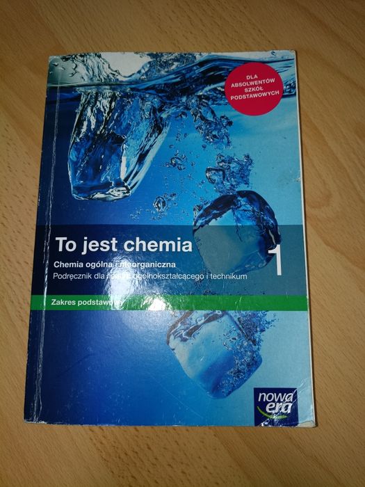 Podręcznik do Chemi klasa 1 zakres podstawowy