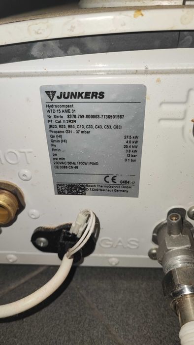 Esquentador Junkers (inteligente)