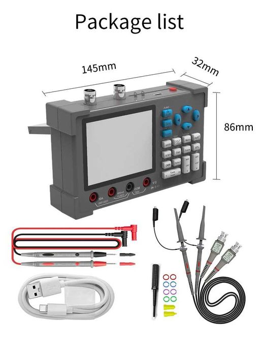 Zeeweii DSO3D12 Fnirsi 2C53T  оригинал! осциллографы 2-x канальные