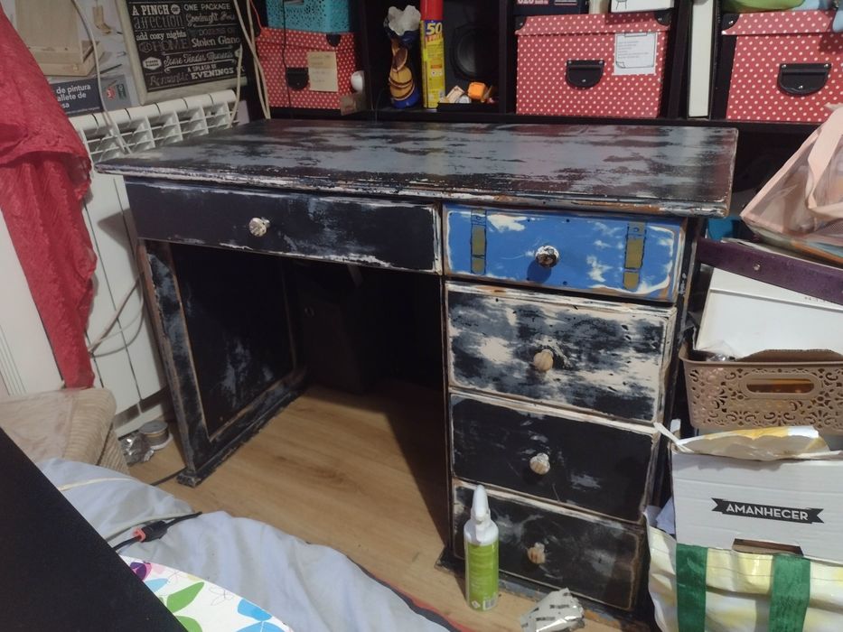 Secretaria de madeira