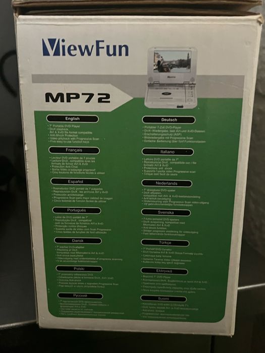 Leitor DVD portátil