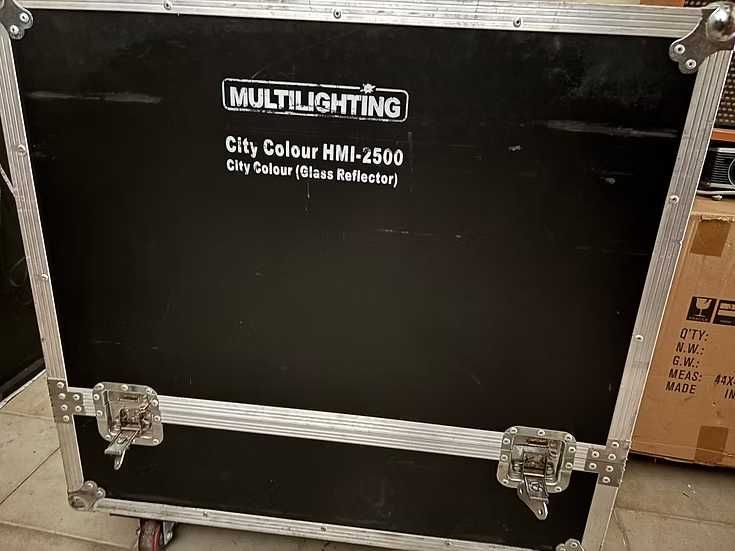 Color Changer 2500w dmx com case profissional