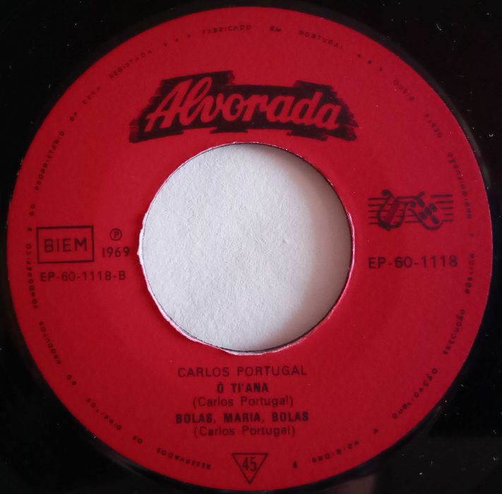Carlos Portugal - - - - - Viva Quem Canta - - - - - EP