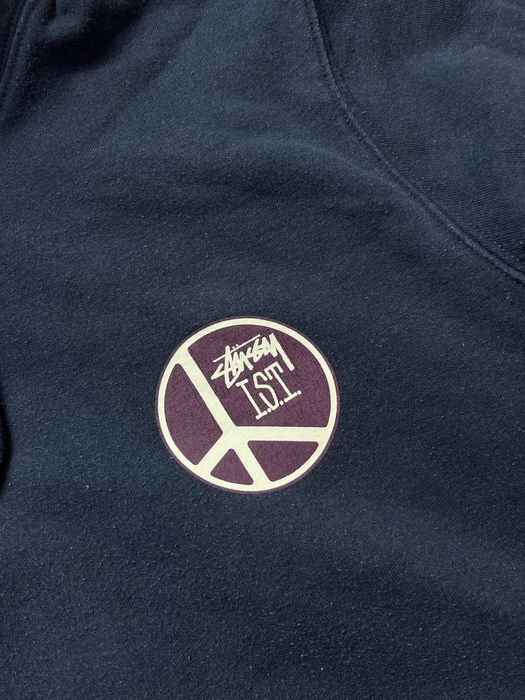 Stüssy IST Big logo Męska S Bluza z kapturem Hoodie Rap Skate