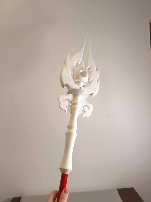 Genshin Impact Staff Of Homa | Hu tao weapon for cosplay and prop use