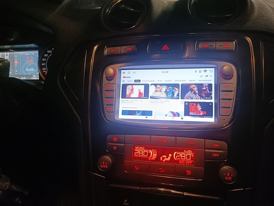 Radio mondeo MK4 focus Kuga s max android dotykowe montaz na miejscu