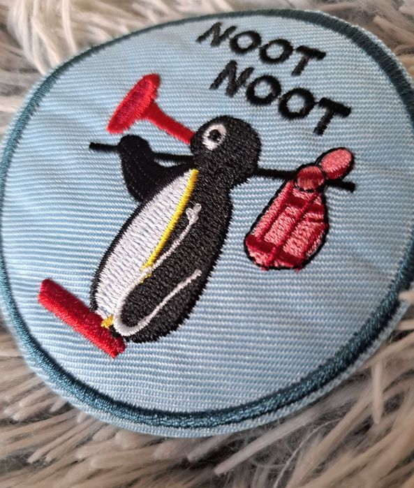 Naszywka Wprasowanka Pingu Bajka Pingwinek