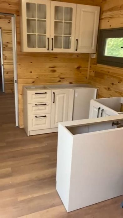 Casa movel em semitrailer “tiny home”