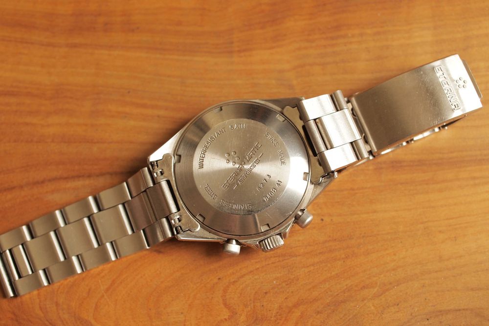 ETERNA Airforce III chronograph - rzadki model - komplet - z roku 2000