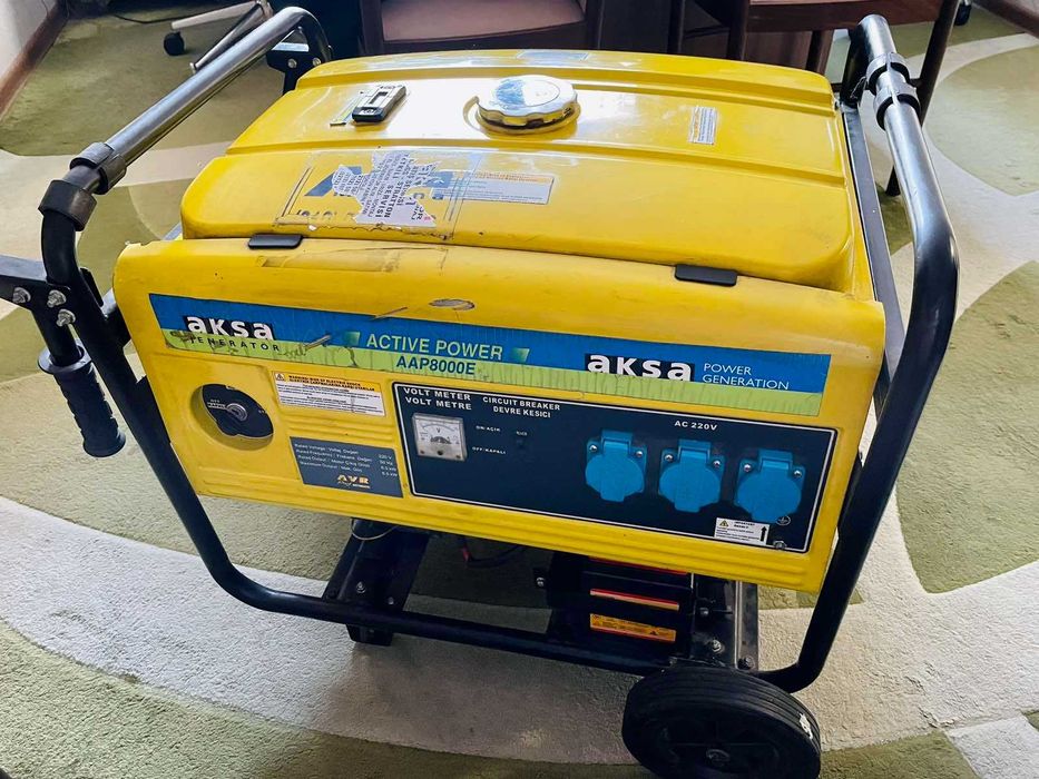 Генератор бензиновий AKSA AAP 8000 E: 45 000 грн. - Генератори