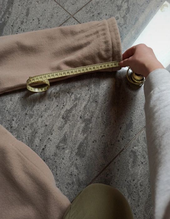 Płaszcz zimowy ozdobna panterka