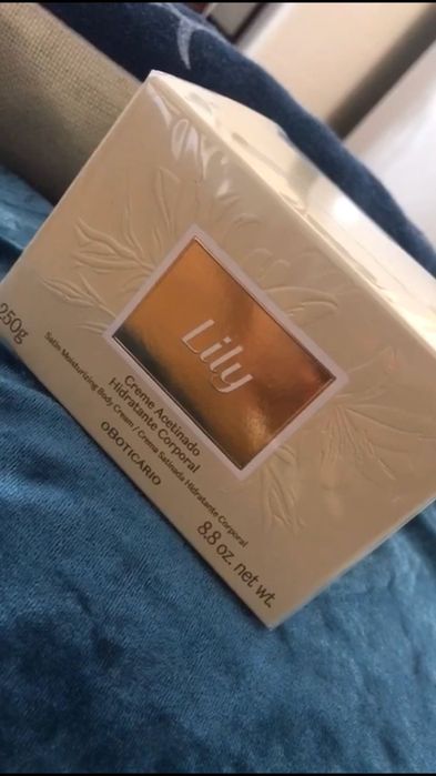 Egeo 90 ml e lily 250 gramas vendendo combo e separados