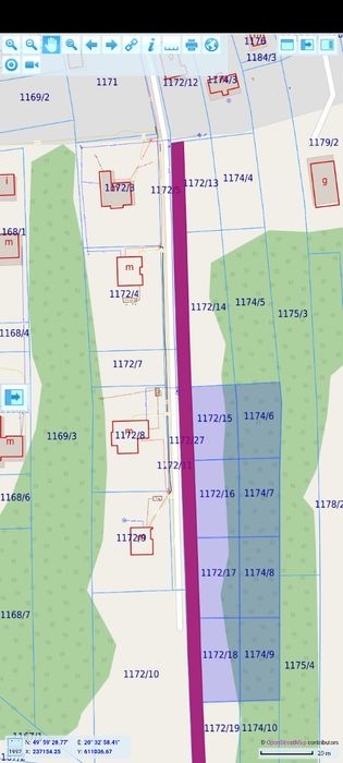 Działka budowlana Jodłówka 10ar