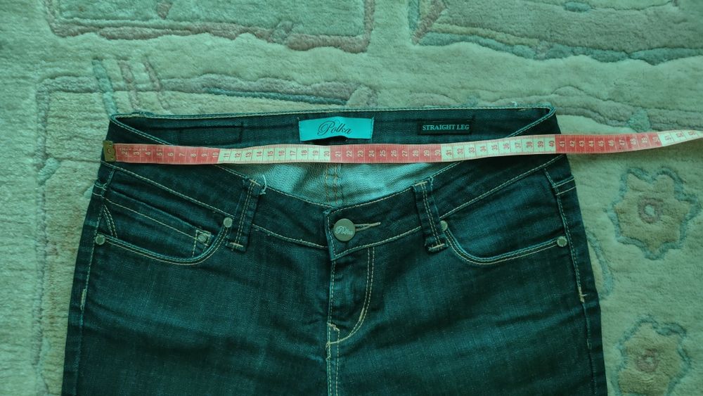 Spodnie jeansowe proste nogawki house of denim