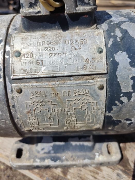 Електро двигун точило