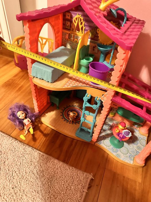 Domek dla lalek enchantimals laka i jelonek w komplecie