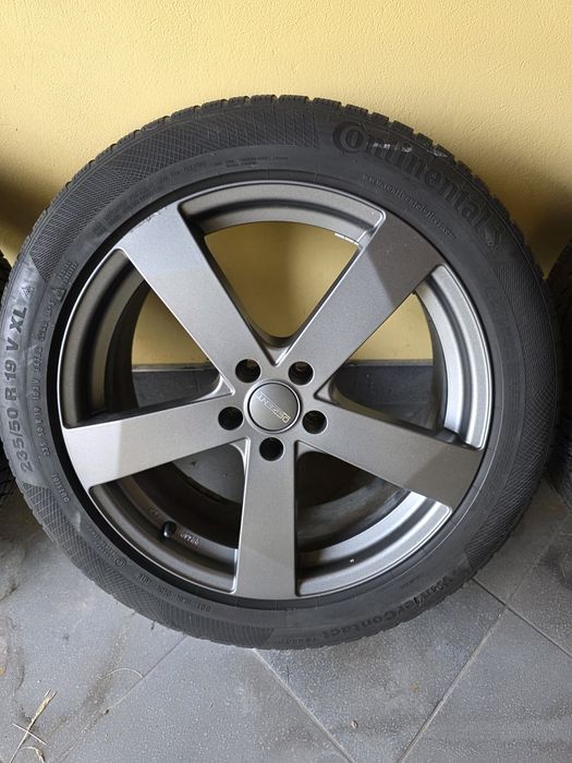 REZERWACJA Alufelgi Dezent  108x5 Et 45 19 Cali z oponami zimowymi  Continental