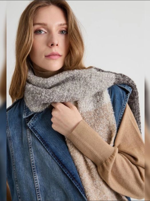 Max mara шарф/ палантин альпака та вовна
лінійка max&co