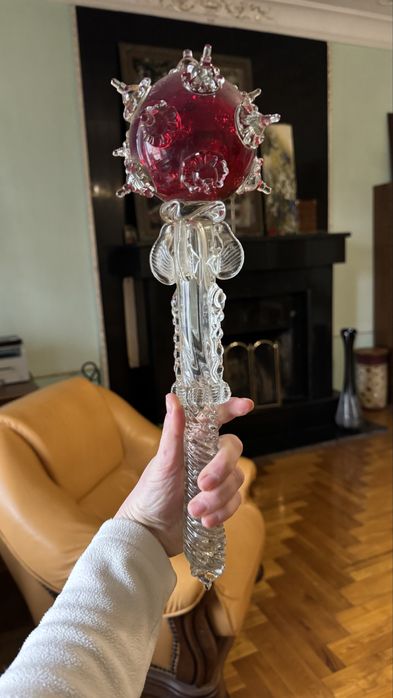 Булава скляна старовинна