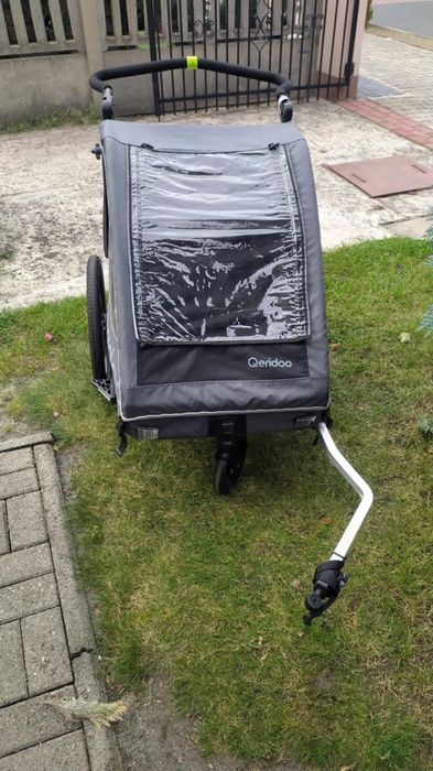 Przyczepka Qeridoo Qupa2 Grey