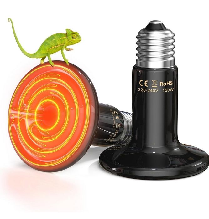 CERAMICZNY Wytwarzacz ciepła do ogrzewania gadów