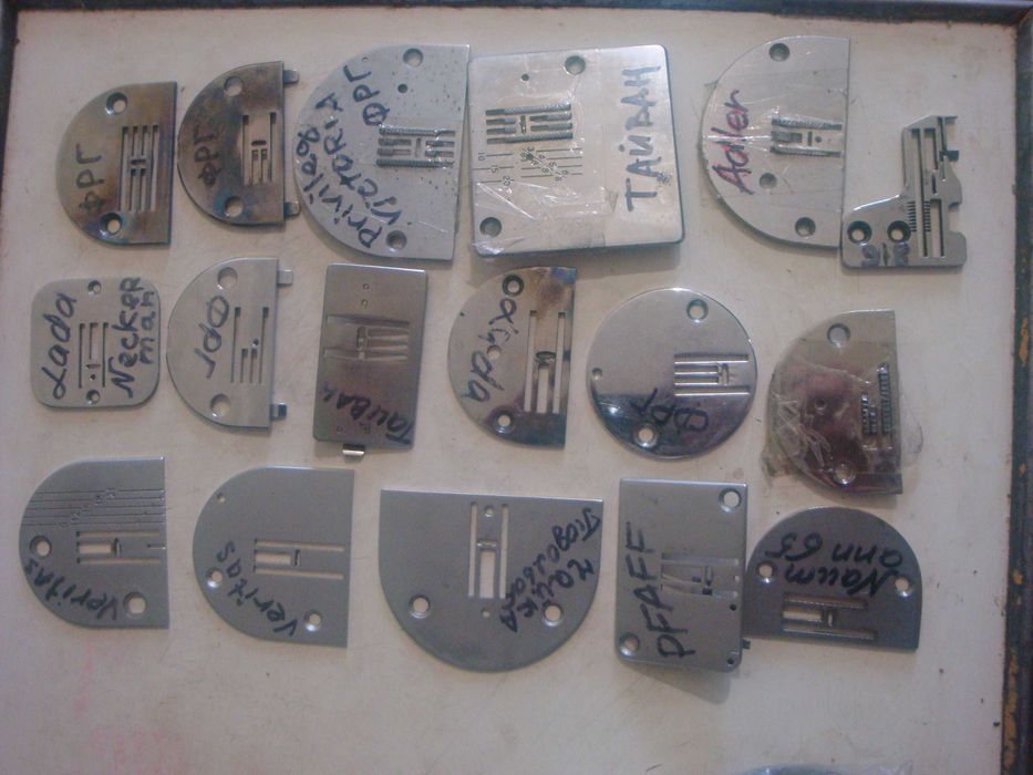 запчастини швейних машин , промислові  й побутові , різні  фірми