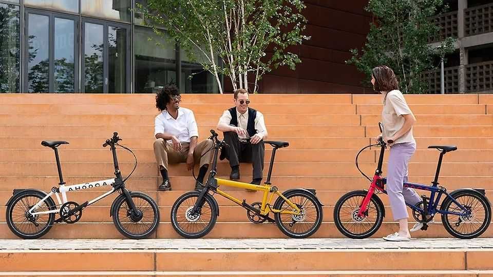 Bicicleta elétrica dobrável ultra compacta: Ahooga Max