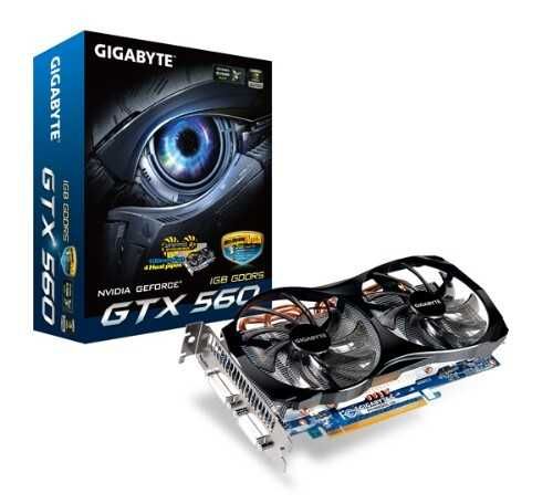 Grafica GTX 560 Gigabyte64284541006209121