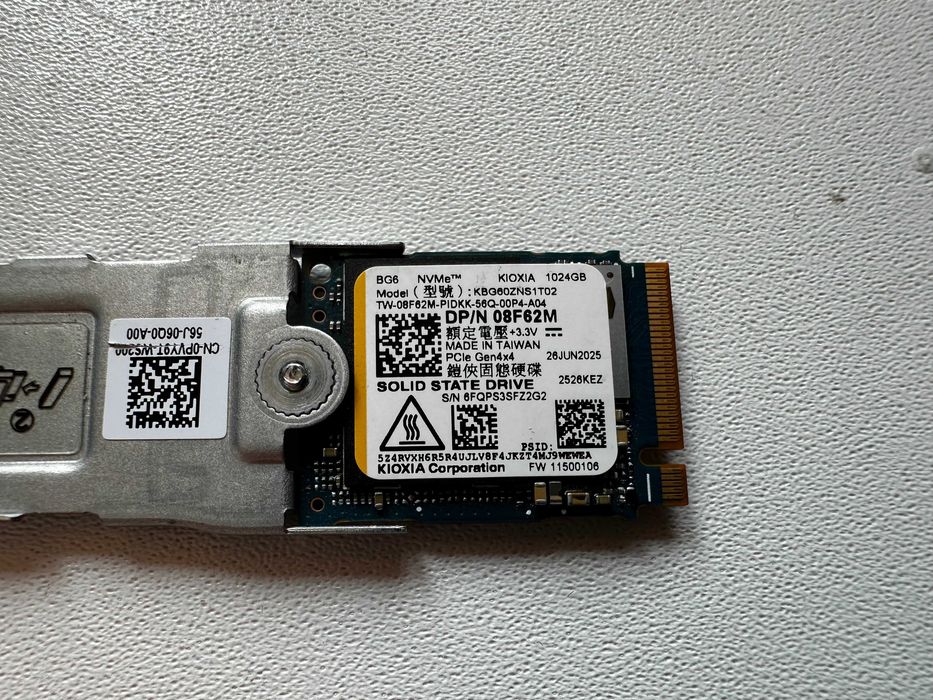 SSD накопичувач Kioxia 1TB M.2 2230 NVMe PCIe Gen 4x4