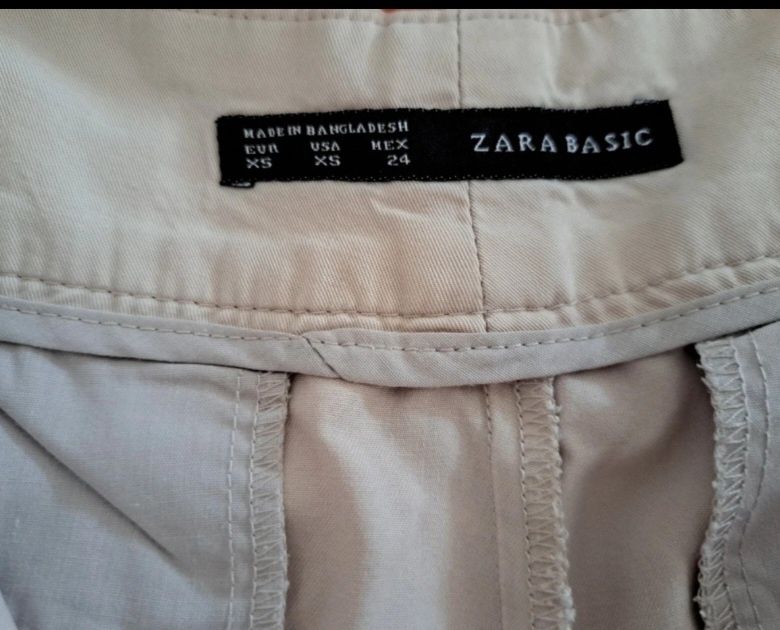 Calças Zara Beges s