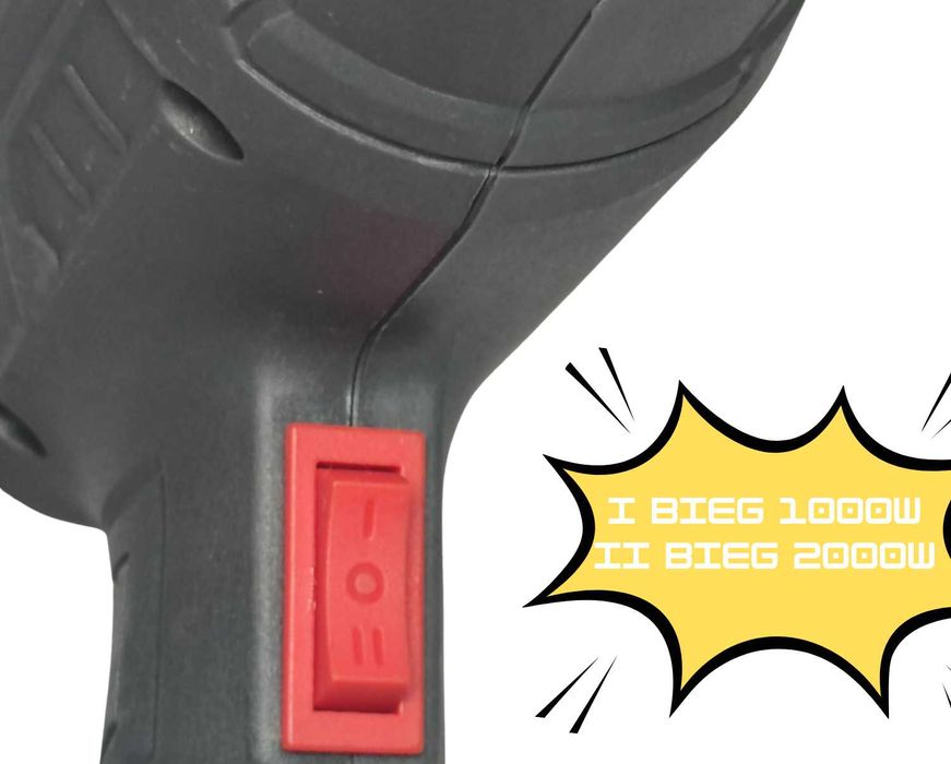 Opalarka 2000W z regulacją temperatury Opalarka do usuwania farby CPK