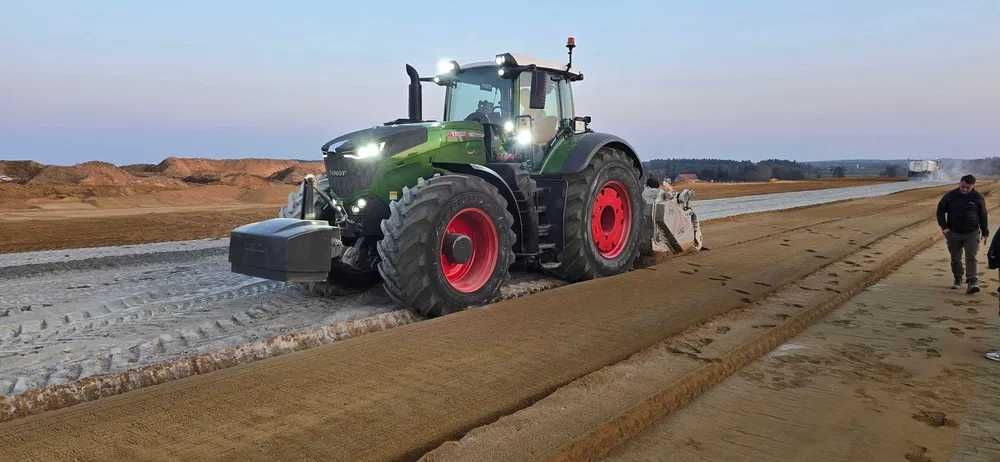 Stabilizacja gruntu,niwelacja terenu, profilacja, budowa parkingów,