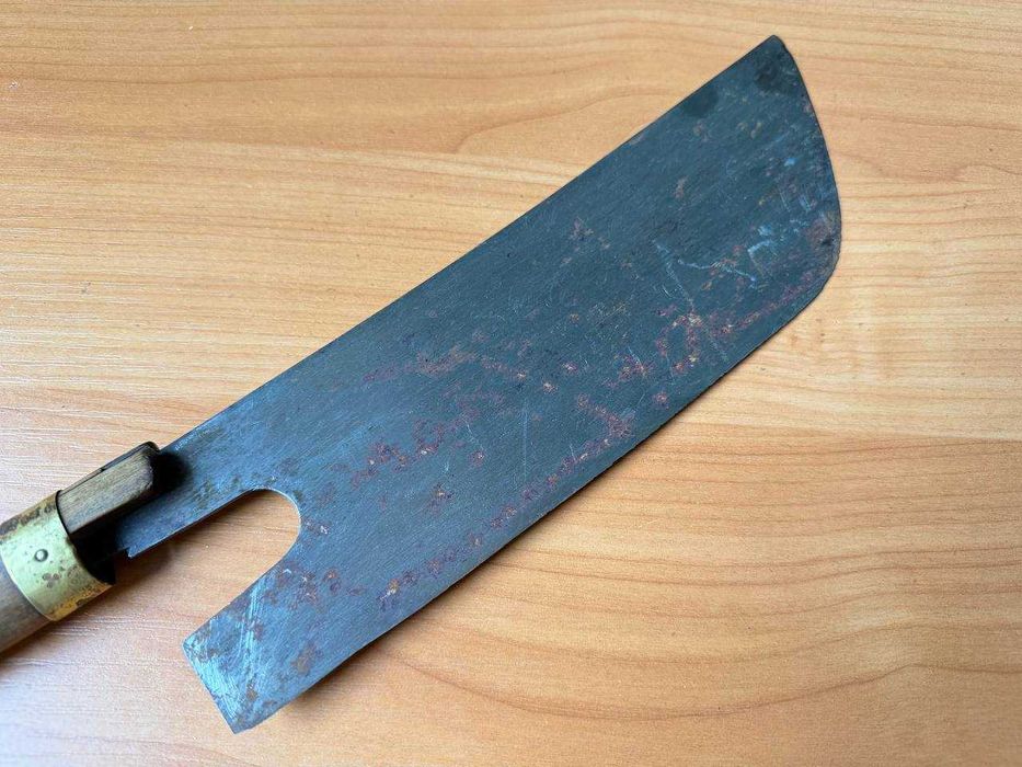 Старый японский нож 豊稔光山 (Hōnen Kōzan) из углеродистой стали