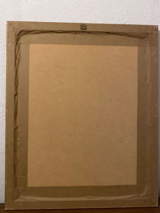 Quadro Papiro pintado à mão Egito