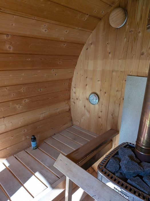 Wood sauna 6 seat, harvia