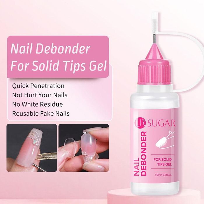 Рідина для зняття накладних нігтів UR SUGAR 15 мл нова