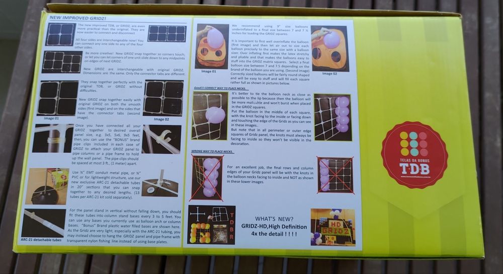 Tela Mágica parede balões